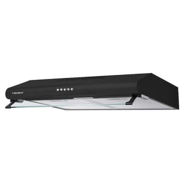 Crown HC 602 BK Απορροφητήρας Κλασσικός 60cm Μαύρος