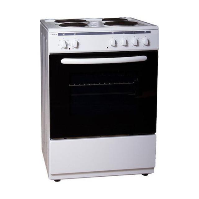 Κουζίνα Crown 6410A Εμαγιέ 0,60cm λευκή
