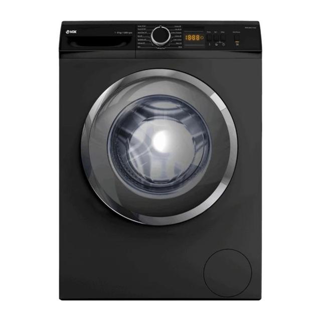 VOX WM1280LT14GD Πλυντήριο Ρούχων 8kg  1200 Στροφών Inox