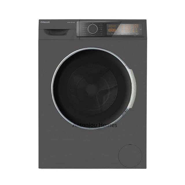 Finlux FXT8 125T DG Πλυντήριο Ρούχων 8kg 1200 Στροφών Γκρι
