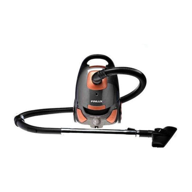 Ηλεκτρική Σκούπα Finlux FCH-2555M 700W με Σακούλα 3lt Γκρι