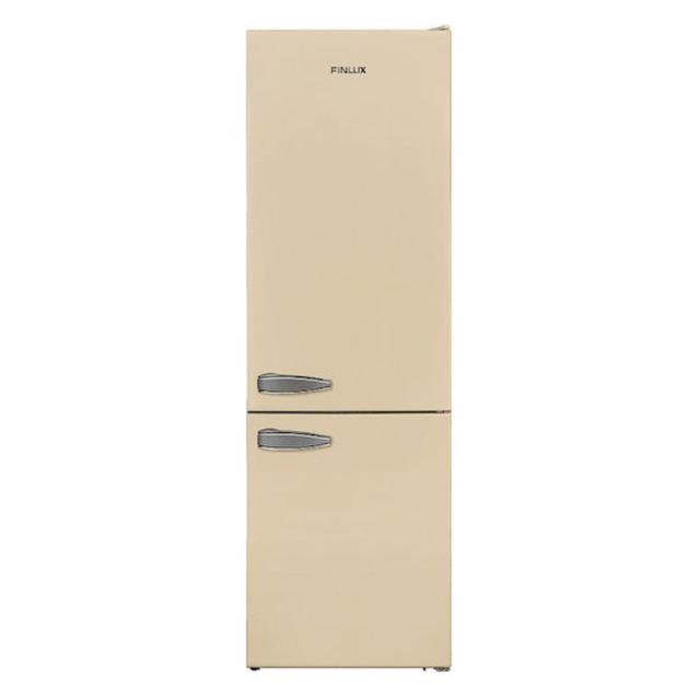 Ψυγείο Finlux Retro FXCA 31320 Μπεζ BEE 170x0,60