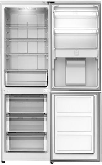 Ψυγειοκαταψύκτης Crown CBN444DIX/DIS Inox No Frost 185x0,60 - Εικόνα 2