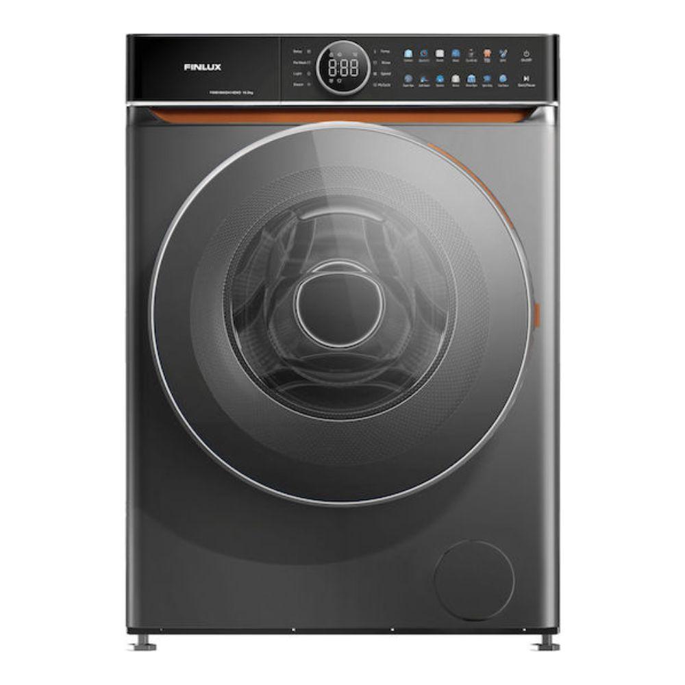 Finlux Πλυντήριο Ρούχων 10kg με Τεχνολογία Ατμού 1400 Στροφών Γκρι FWM10HIGH14END - Εικόνα 1