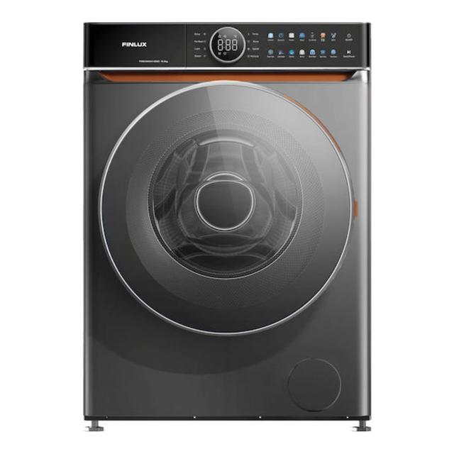 Finlux Πλυντήριο Ρούχων 10kg με Τεχνολογία Ατμού 1400 Στροφών Γκρι FWM10HIGH14END