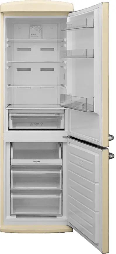 Ψυγειοκαταψύκτης Finlux FXCARE 373020 BEE BEIGE 331lt, No Frost Μπεζ - Εικόνα 2