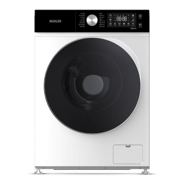 Muhler Πλυντήριο Ρούχων 9kg με Τεχνολογία Ατμού 1400 Στροφών IWM9140NWA