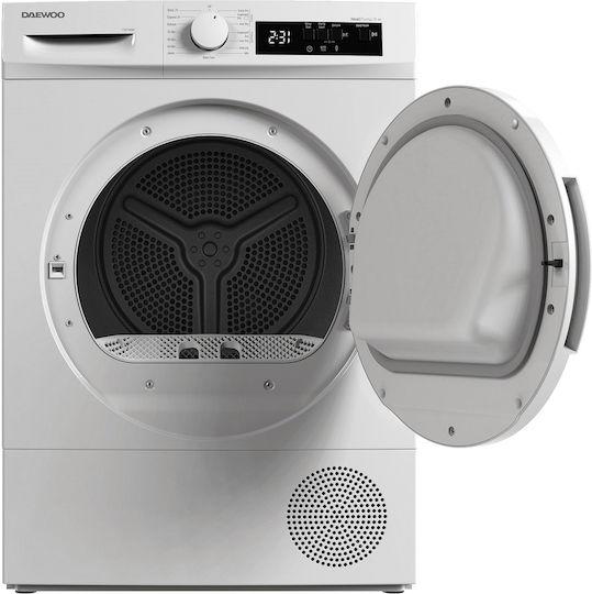 Στεγνωτήριο Ρούχων DAEWOO 7kg T7HT1WORS με Αντλία Θερμότητας - Εικόνα 4