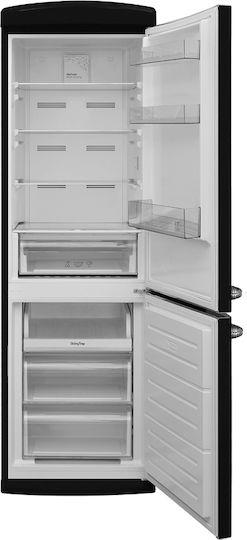 Ψυγειοκαταψύκτης Finlux FXCARE 373030 BLE Retro 331lt Total No Frost Μαύρος - Εικόνα 2