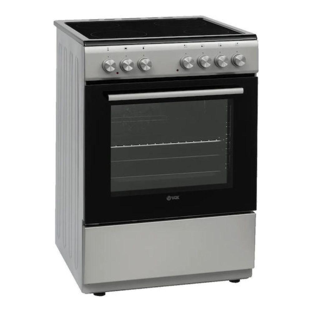 Κουζίνα VOX CHT 6105 S Κεραμική Inox - Εικόνα 1