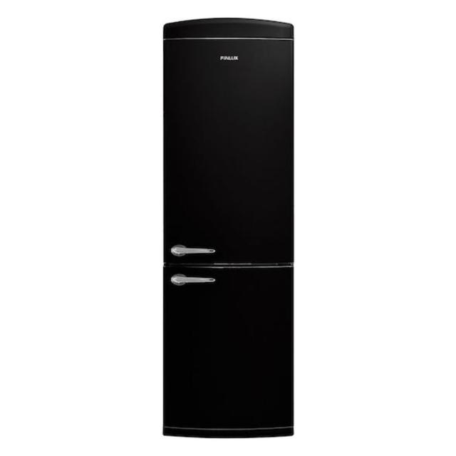 Ψυγειοκαταψύκτης Finlux FXCARE 373030 BLE Retro 331lt Total No Frost Μαύρος