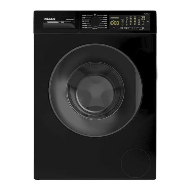Finlux Πλυντήριο Ρούχων 7kg 1000 Στροφών Μαύρο FXA7 10150 BK