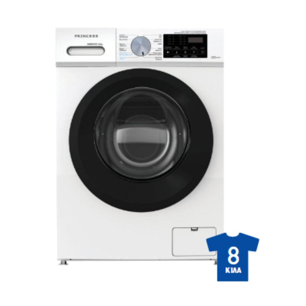 Princess Πλυντήριο Ρούχων 8kg 1400 Στροφών WMBA 8PAR - Εικόνα 1