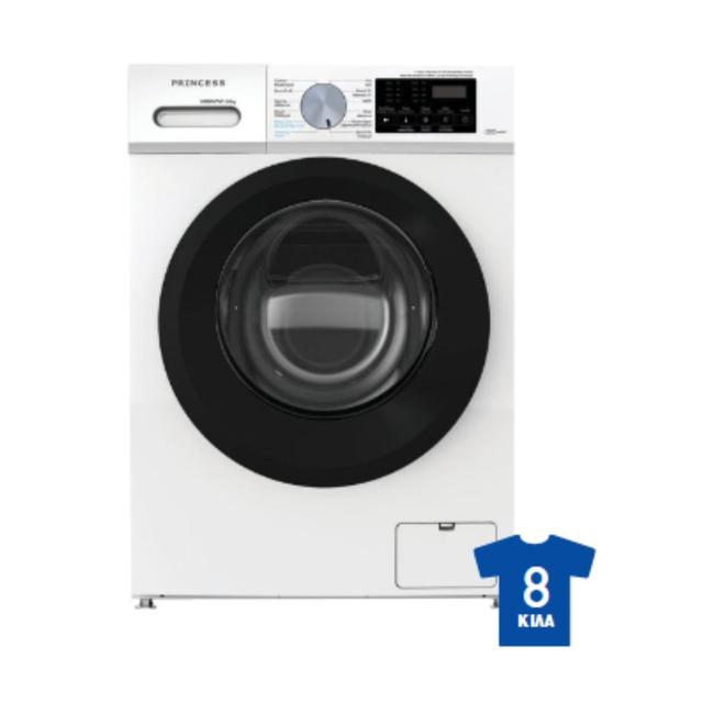 Princess Πλυντήριο Ρούχων 8kg 1400 Στροφών WMBA 8PAR